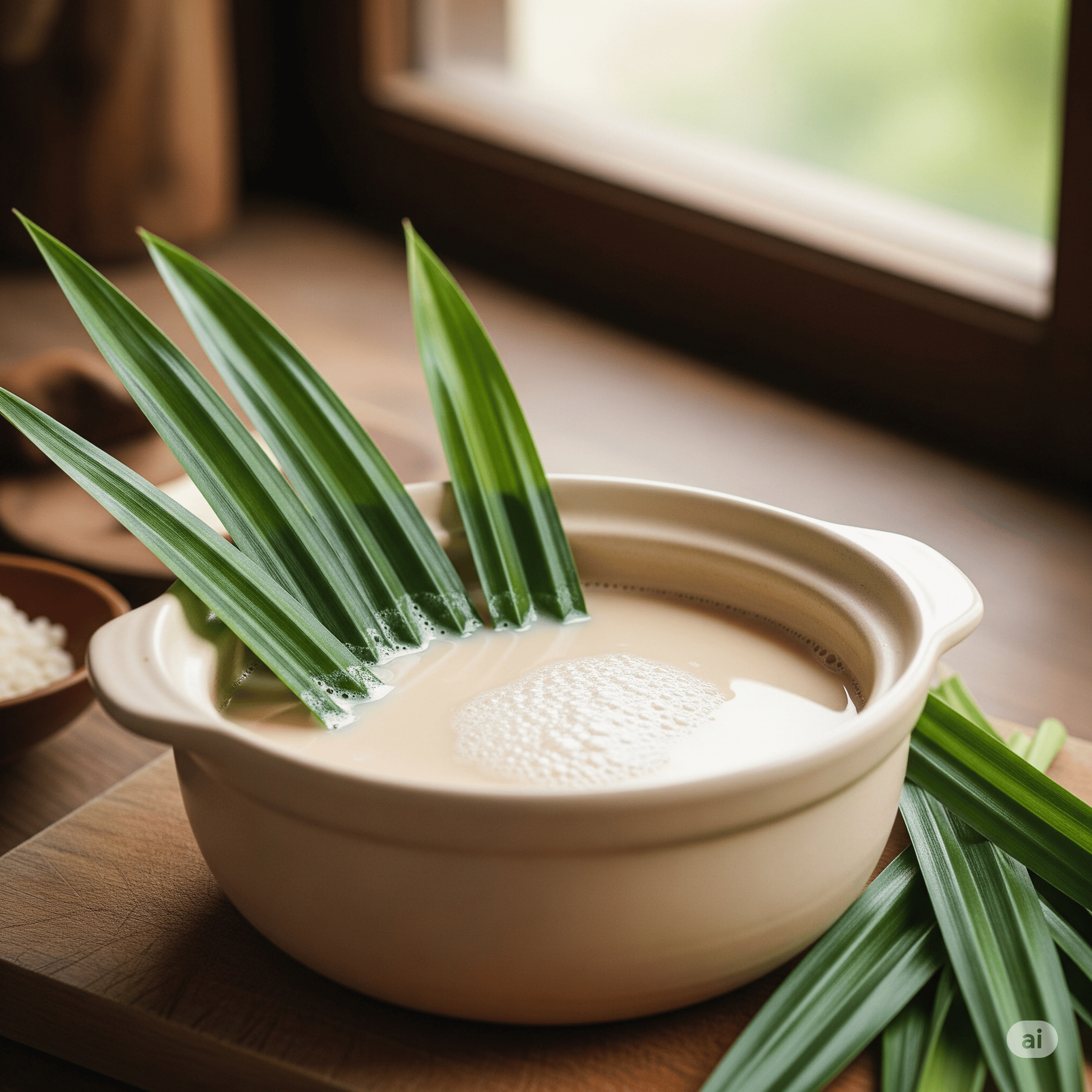 Cách làm sữa đậu nành lá dứa ngon như tiệm chỉ với máy xay đa năng Sato MX8803A